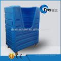 HM-3 PE plastic heavy duty trolley cage, best sale linen trolley cage, STOCK laundry cart